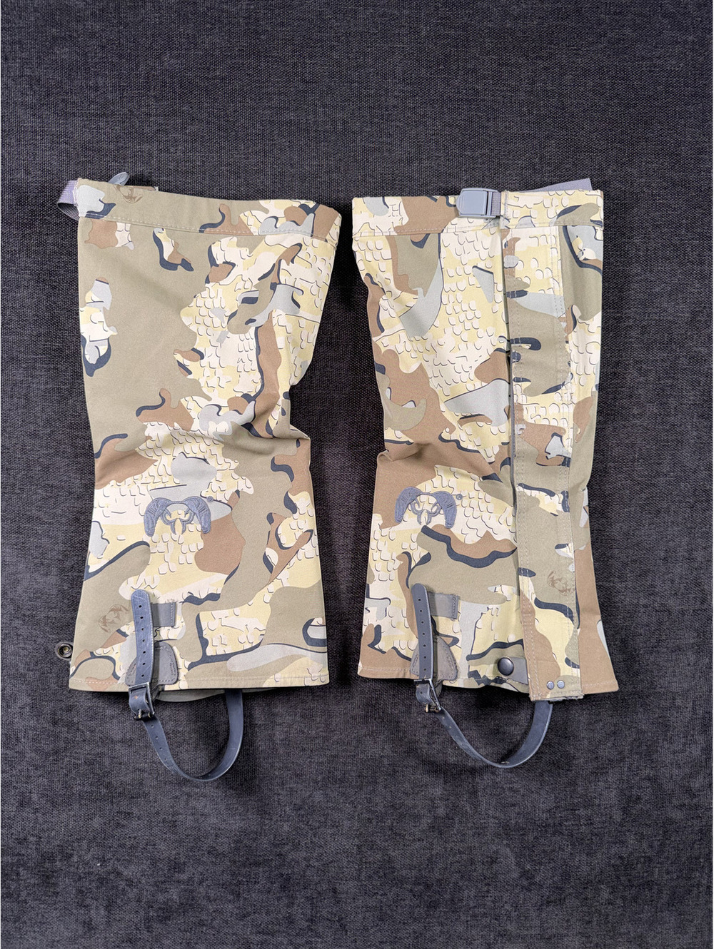 Kuiu XL Gaiters in Desert Camo Pattern
